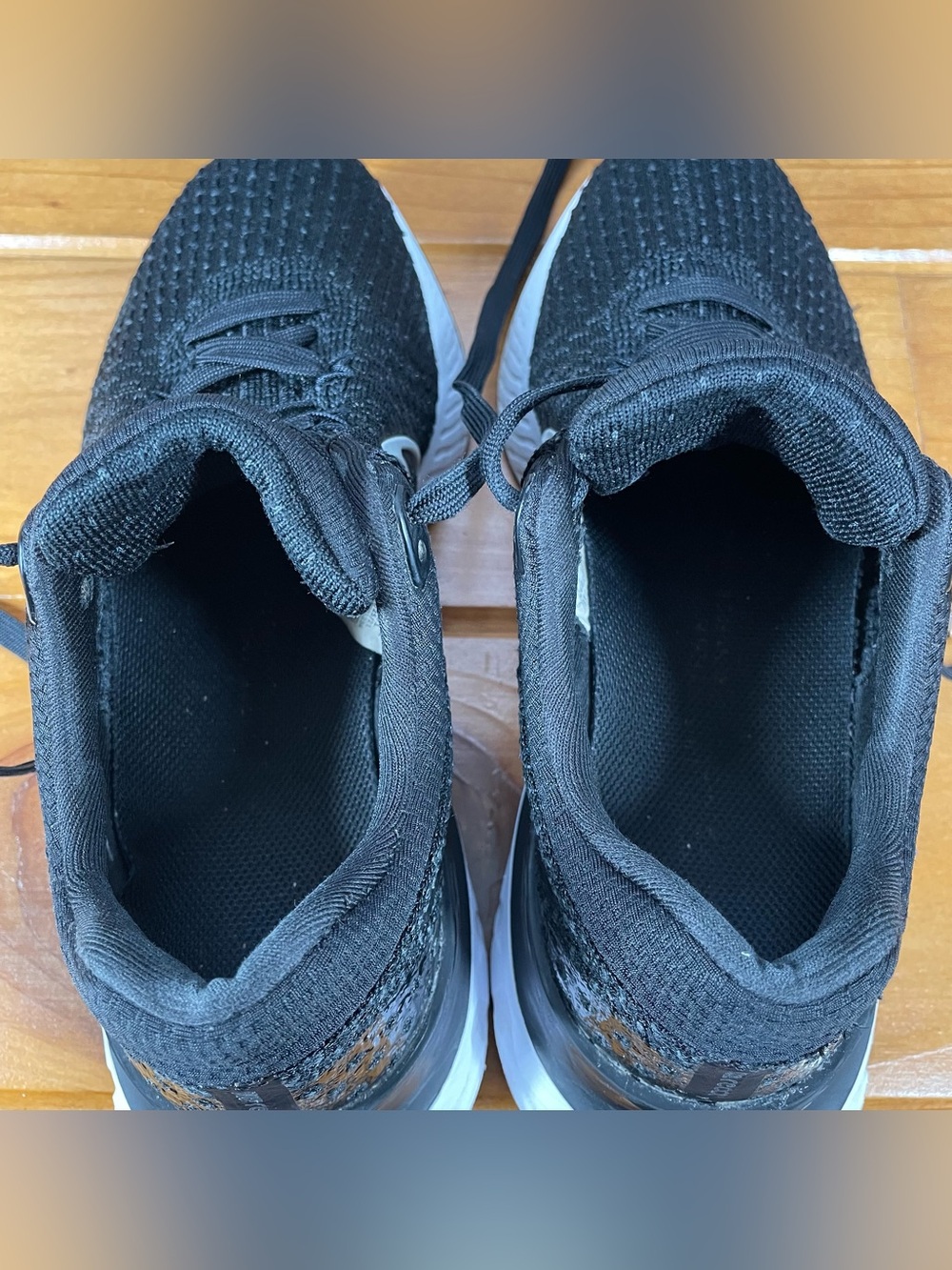 Nike React Infinity Run Flyknit 3 Shoes Womens Size 9 Black Running DD3024-001 - Picture 12 of 16